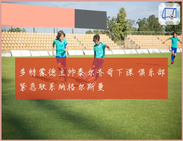 多特蒙德主帅泰尔齐奇下课 俱乐部紧急联系纳格尔斯曼